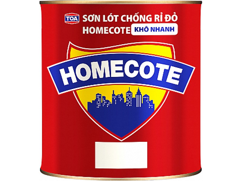 Sơn lót chống rỉ cao cấp màu đỏ Homecote